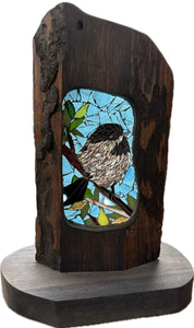 Cindy Laneville - Mosaic Artist cookies Chirp the Chickadee