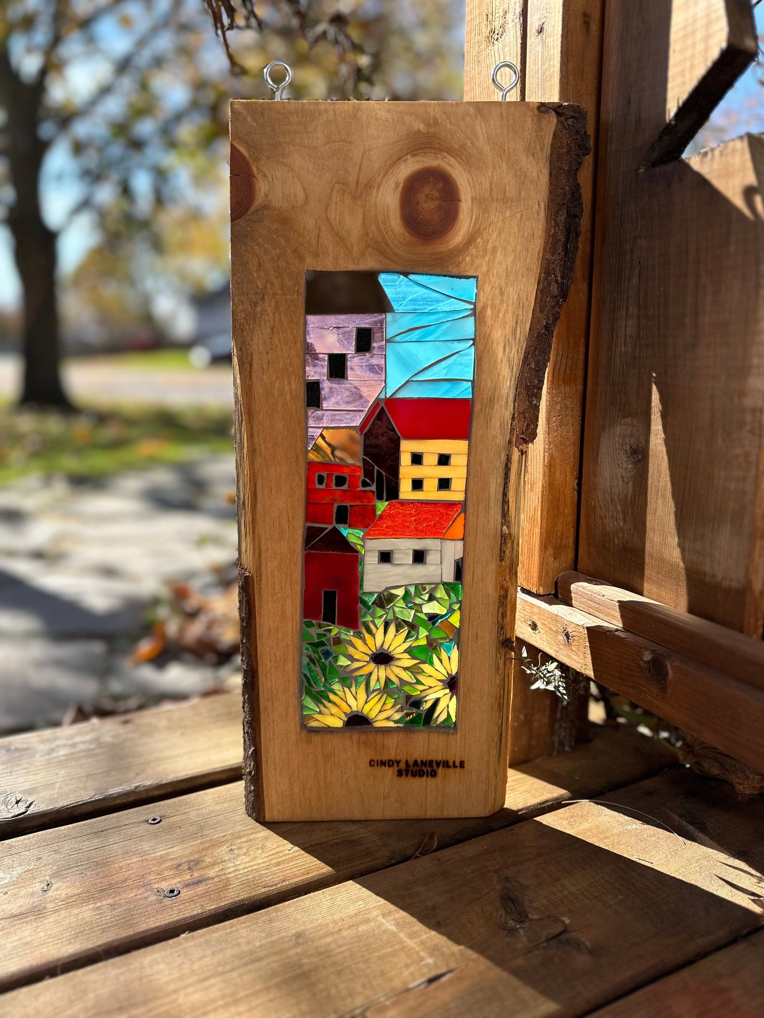 Cindy Laneville - Mosaic Artist Cookies Sunflower Street