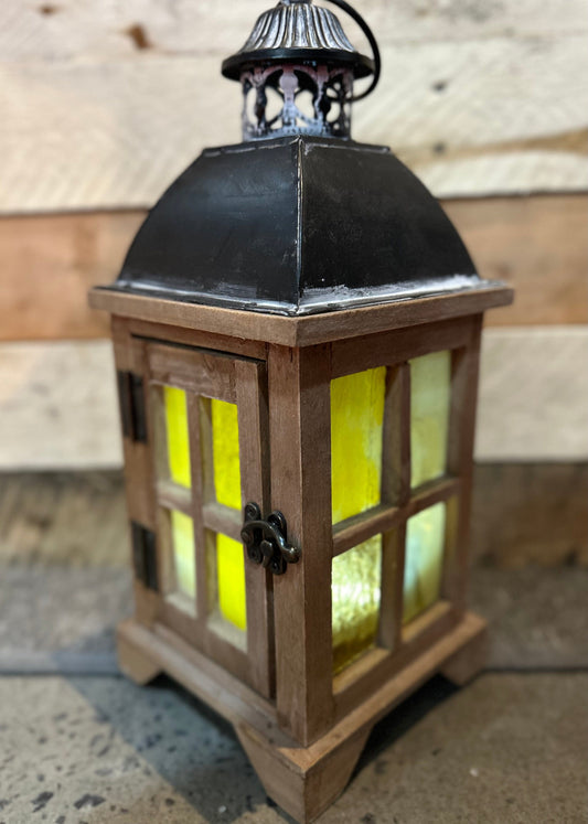 Cindy Laneville - Mosaic Artist Mini Lantern Series- Yellows