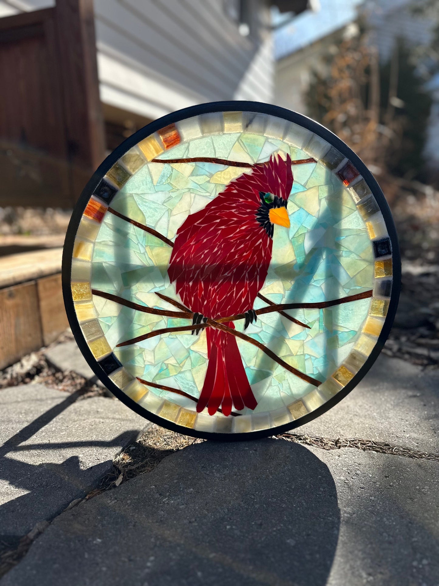 Cindy Laneville - Mosaic Artist Tables Redford - Table