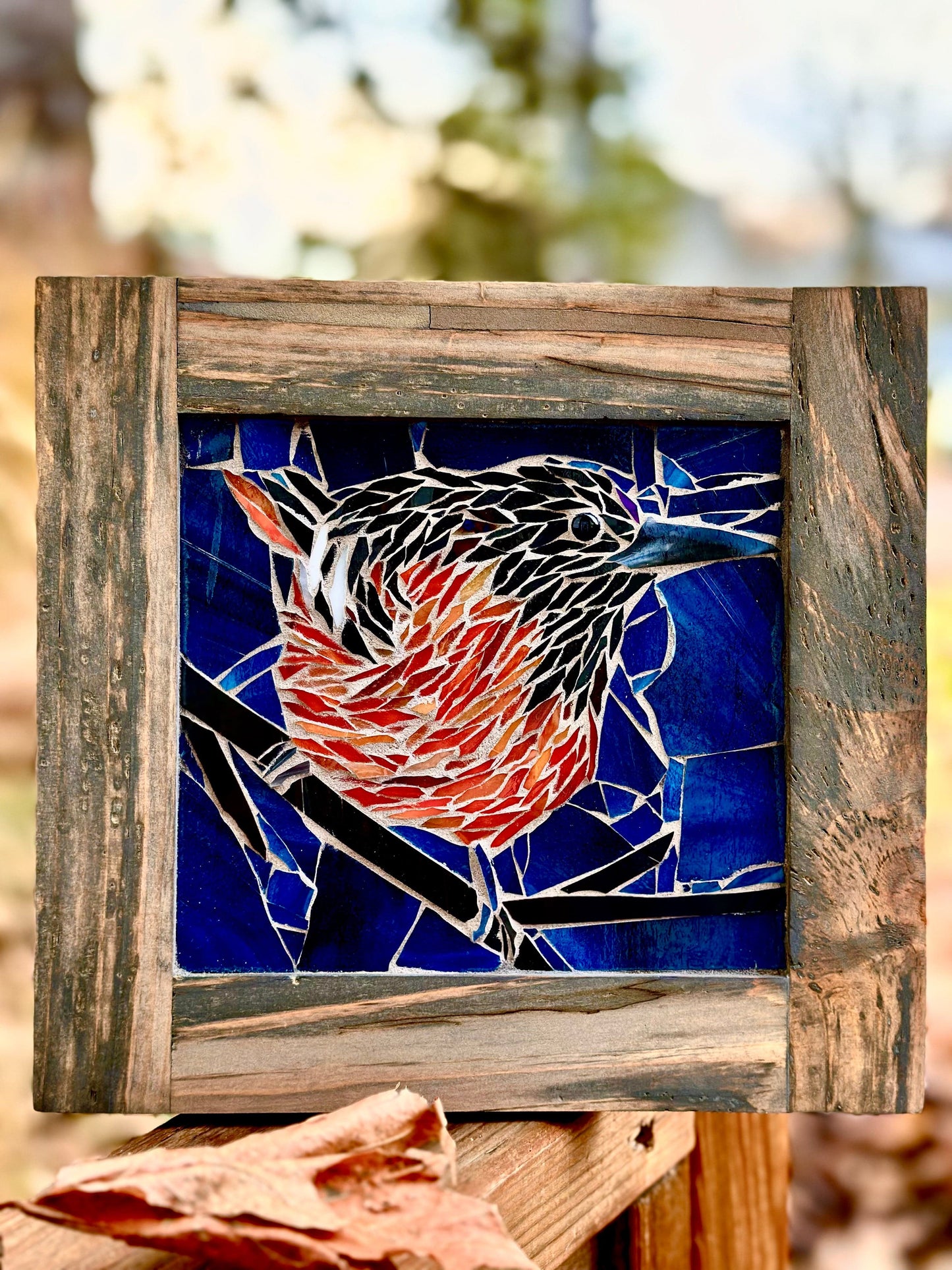 Cindy Laneville - Mosaic Artist wallart Oriole - Mini