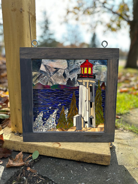 Cindy Laneville - Mosaic Artist Window Safe Passage