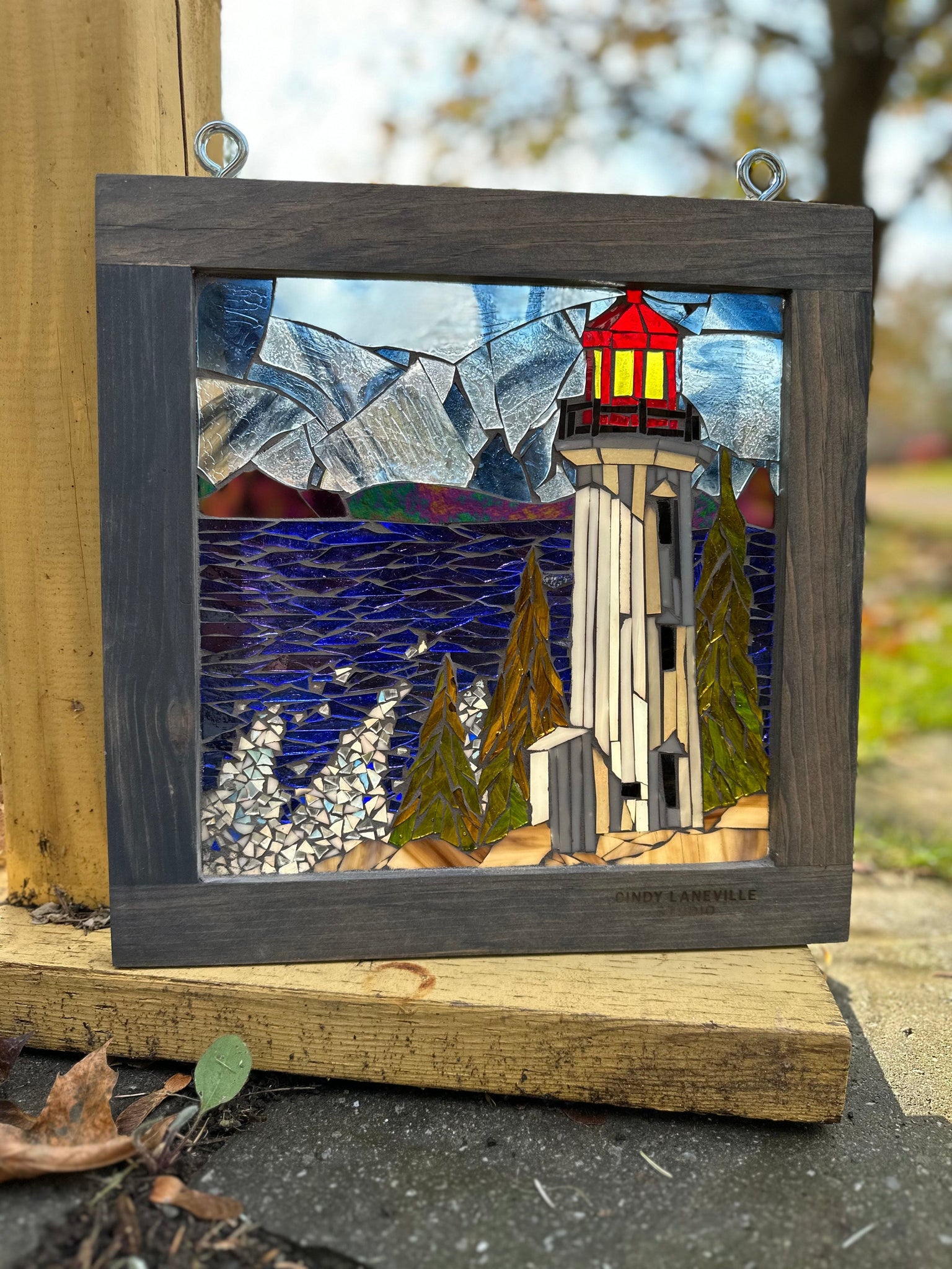 Cindy Laneville - Mosaic Artist Window Safe Passage