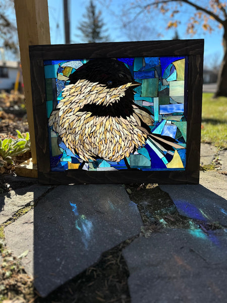 Cindy Laneville - Mosaic Artist Windows Chirpy Charm