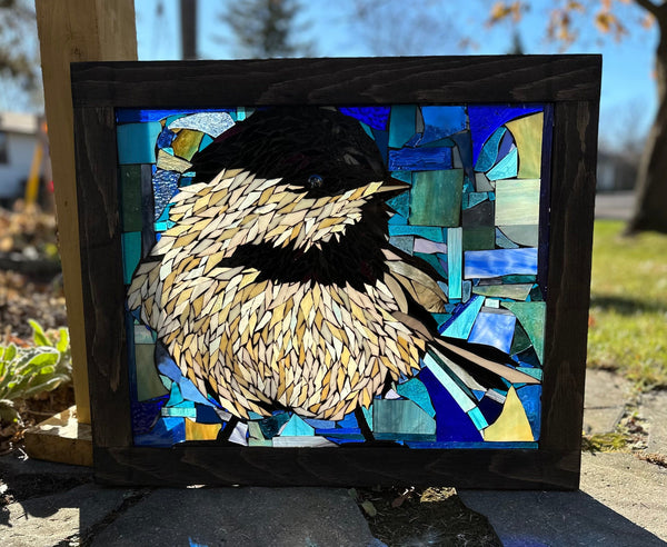 Cindy Laneville - Mosaic Artist Windows Chirpy Charm