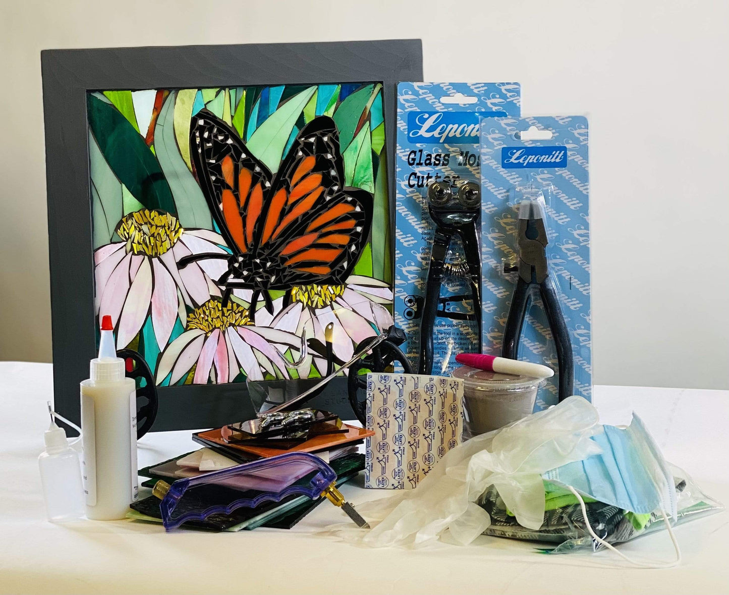 Cindy Laneville - Mosaic Artist DIY MONARCH BUTTERFLY