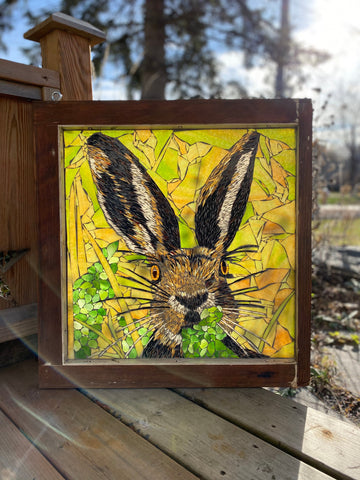 Cindy Laneville - Mosaic Artist Hare