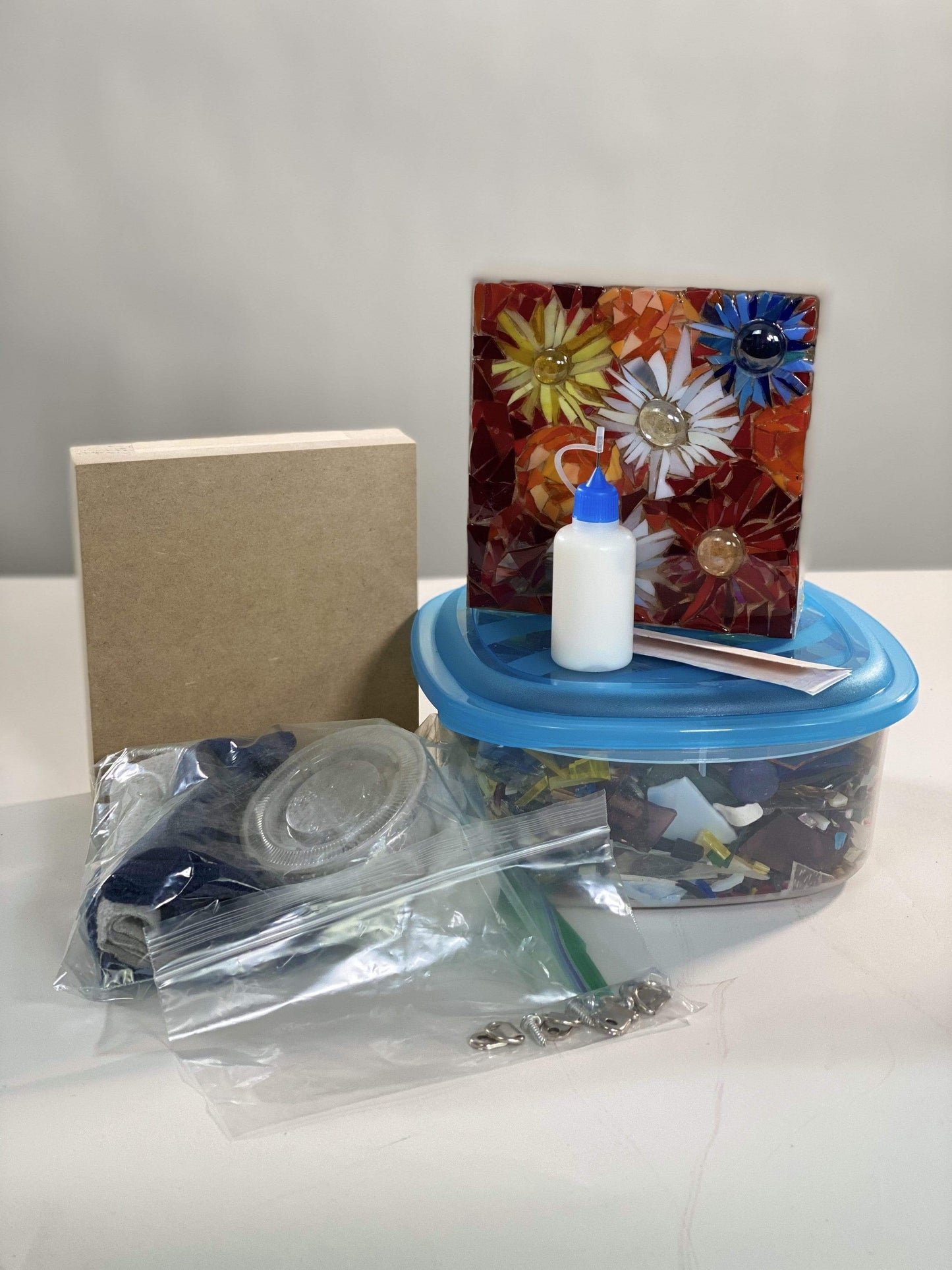 Cindy Laneville - Mosaic Artist kits DIY - Freestyle Wall Mosaics